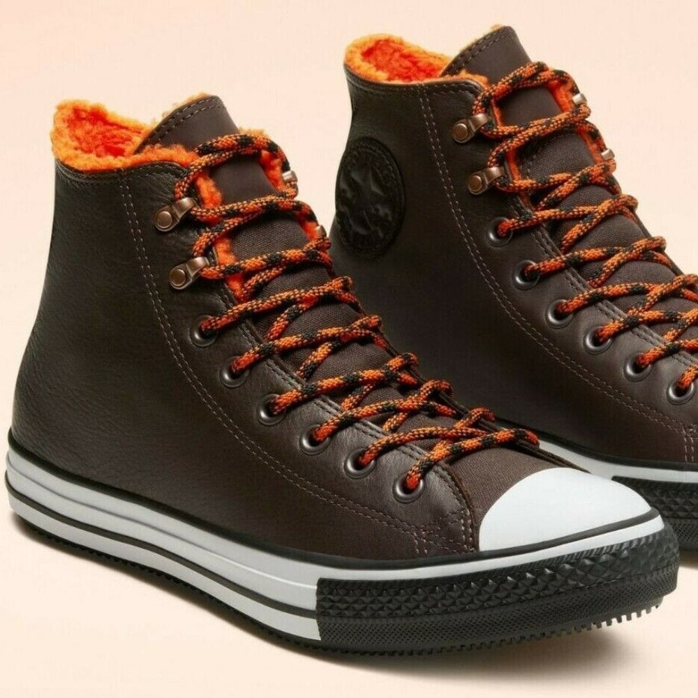 Converse Chuck Taylor AS Winter GORE-TEX Sneaker Boot 165933C Sherpa Lin… - Picture 1 of 9
